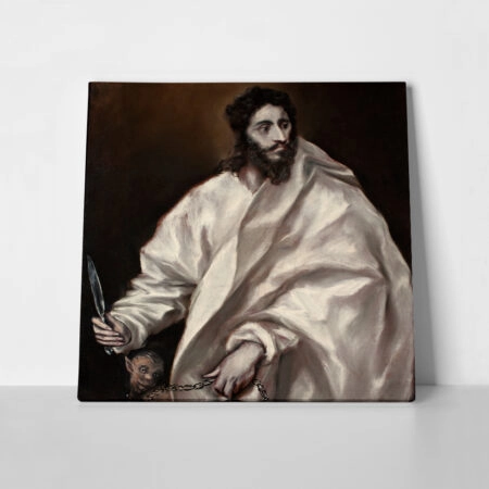 Πίνακας σε καμβά EL GRECO - SAINT BARTHOLOMEW