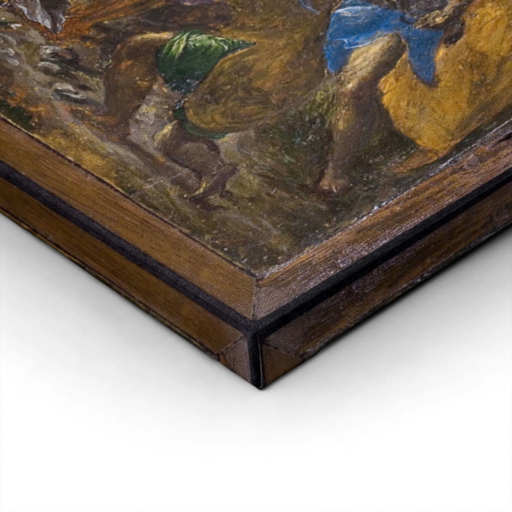 Πινακας σε καμβά EL GRECO - THE ADORATION OF THE SHEPHERDS 1570