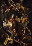 Πινακας σε καμβά EL GRECO - THE ADORATION OF THE SHEPHERDS