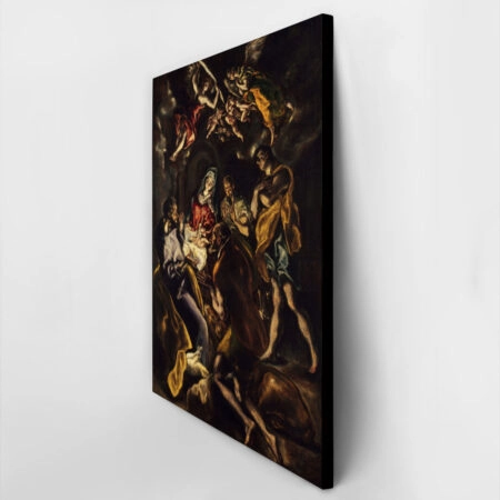 Πινακας σε καμβά EL GRECO - THE ADORATION OF THE SHEPHERDS - El Greco Sticky 2