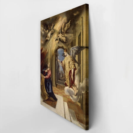 Πινακας σε καμβά EL GRECO - THE ANNUNCIATION 1570 - El Greco Sticky 2
