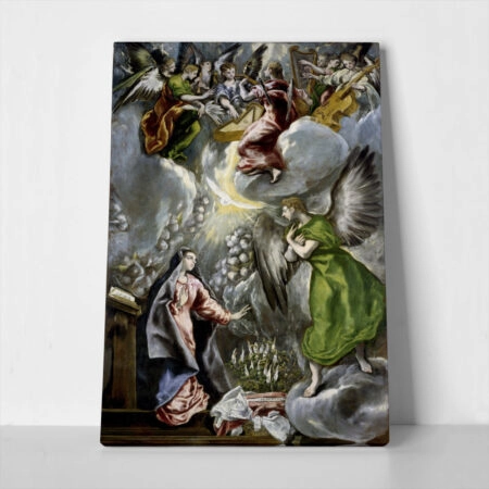 Πινακας σε καμβά EL GRECO - THE ANNUNCIATION 1596