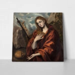 Πίνακας σε καμβά EL GRECO - THE PENINTENT MAGDALENE 1590