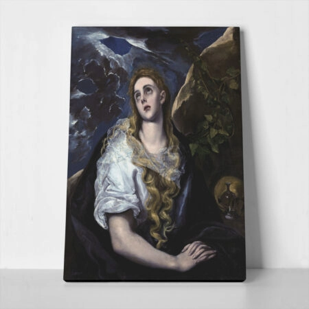 Πινακας σε καμβά EL GRECO - THE PENITENT MAGDALEN