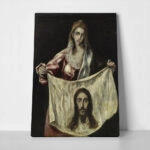 Πινακας σε καμβά EL GRECO - VERONICA HOLDING THE VEIL