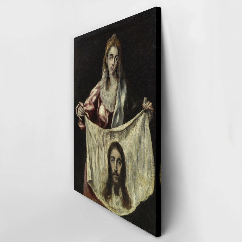 Πινακας σε καμβά EL GRECO - VERONICA HOLDING THE VEIL