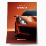 Πόστερ FERRARI 488 PISTA