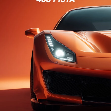 Πόστερ FERRARI 488 PISTA - Οχηματα - Αυτοκίνητα Sticky 2