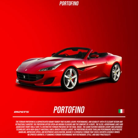 Πόστερ FERRARI PORTOFINO IMPERIAL - Οχηματα - Αυτοκίνητα Sticky 2