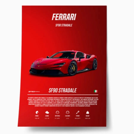Πόστερ FERRARI SF90 STRADALE IMPERIAL - Οχηματα - Αυτοκίνητα