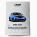 Πόστερ IMPREZA WRX STI