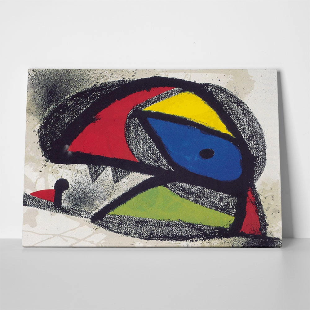 Πινακας σε καμβά JOAN MIRO - AFFICHE POUR L'EXPOSITION
