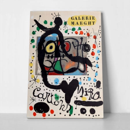 Πινακας σε καμβά JOAN MIRO - CARTONS