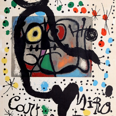 Πινακας σε καμβά JOAN MIRO - CARTONS - Juan Miro Sticky 5