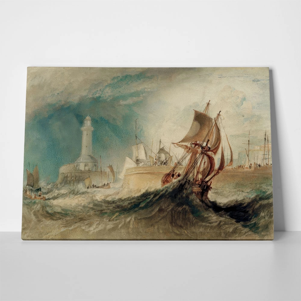 Πινακας σε καμβά JOSEPH MALLORD WILLIAM TURNER - RAMSGATE