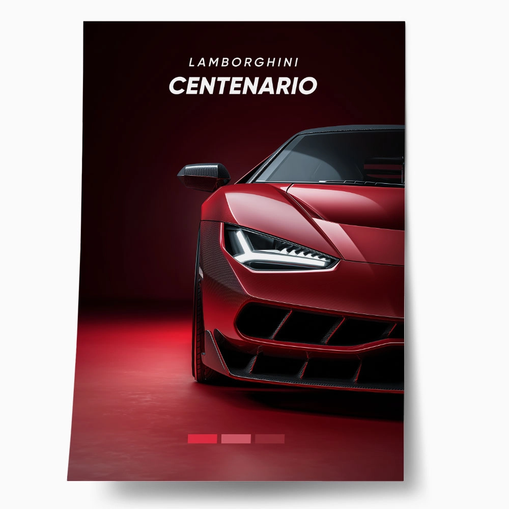 Πόστερ LAMBORGHINI CENTENARIO