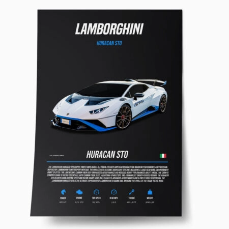Πόστερ LAMBORGHINI HURRACAN STO IMPERIAL - Οχηματα - Αυτοκίνητα