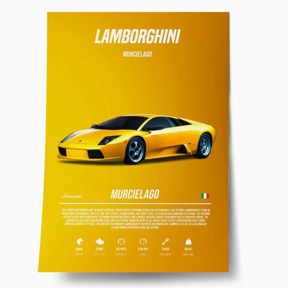 Πόστερ LAMBORGHINI MURCIELAGO IMPERIAL