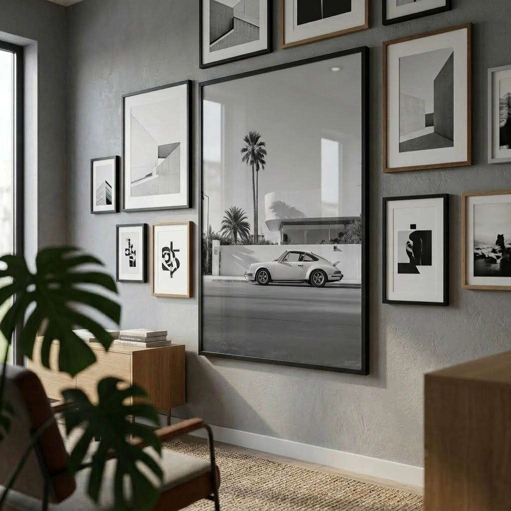 Πόστερ LOS ANGELES PORSCHE