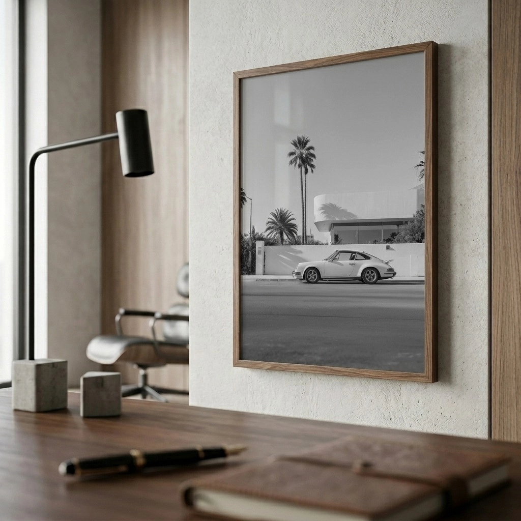 Πόστερ LOS ANGELES PORSCHE