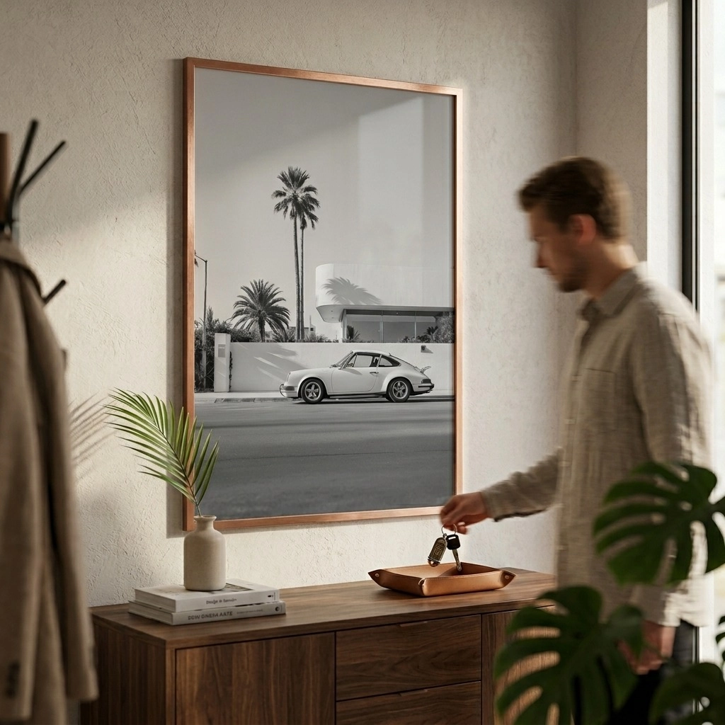 Πόστερ LOS ANGELES PORSCHE