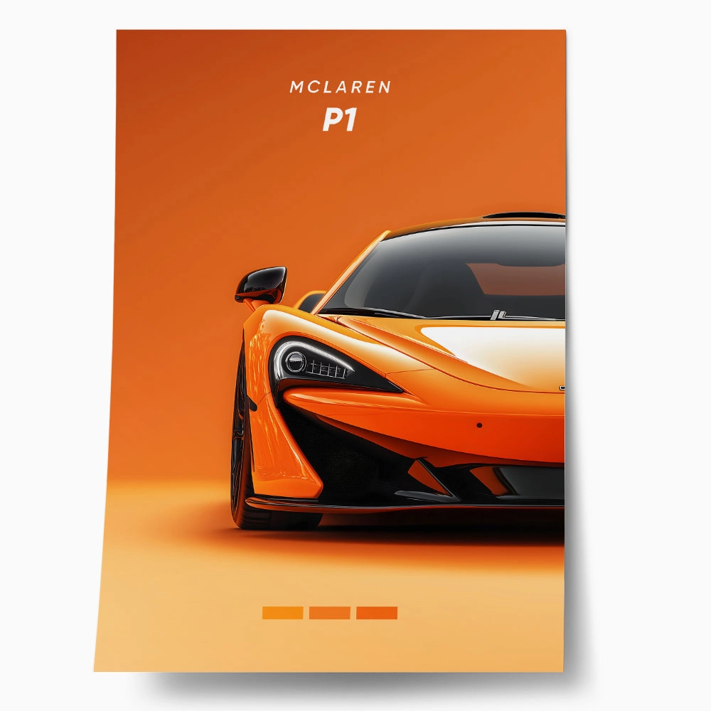 Πόστερ MCLAREN P1
