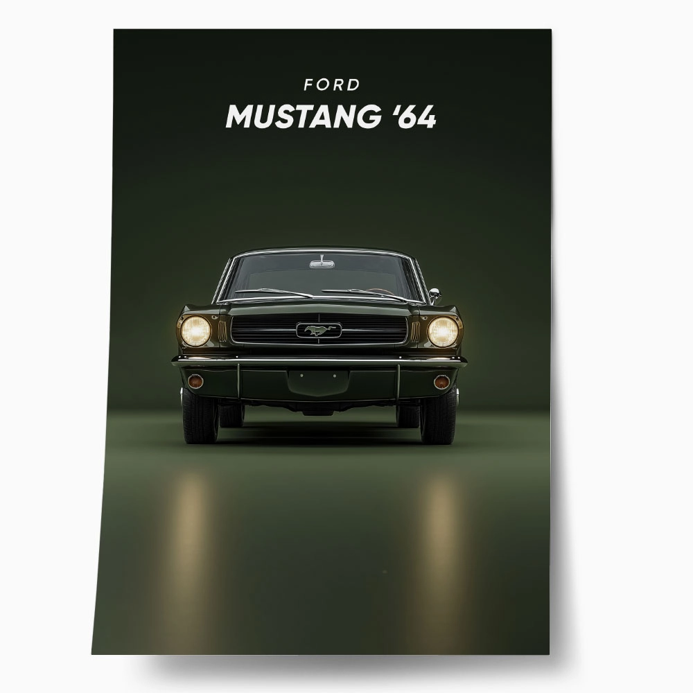 Πόστερ MUSTANG 1964