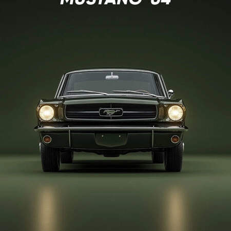 Πόστερ MUSTANG 1964 - Οχηματα - Αυτοκίνητα Sticky 2