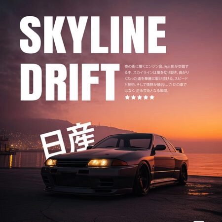 Πόστερ NISSAN R32 - Οχηματα - Αυτοκίνητα Sticky 2