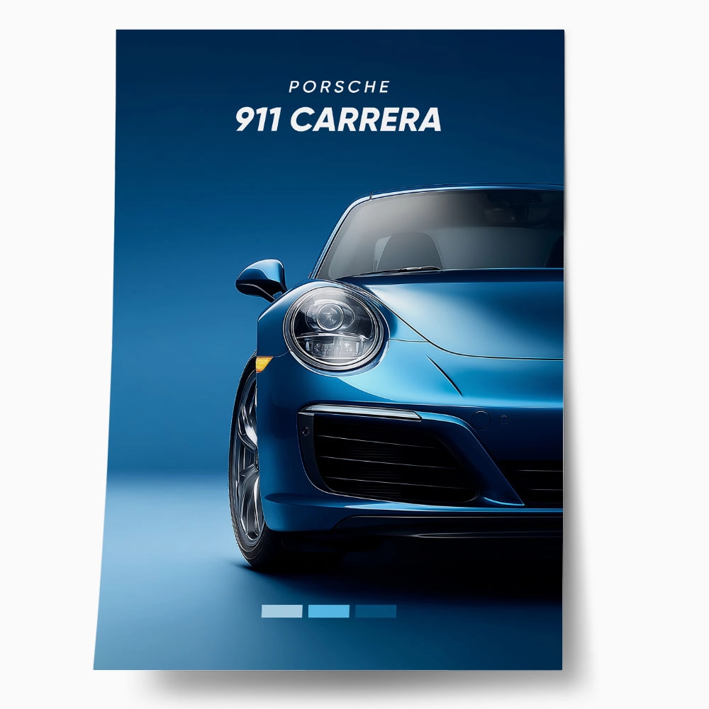 Πόστερ PORSCHE 911 CARRERA
