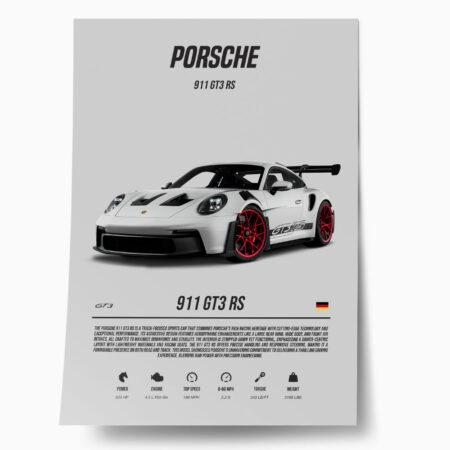 Πόστερ PORSCHE 911 GT3 RS