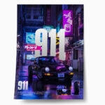 Πόστερ PORSCHE 911 TOKYO DRIFT EDITON