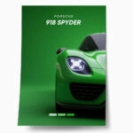 Πόστερ PORSCHE 918 SPYDER