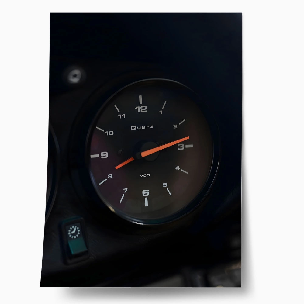 Πόστερ PORSCHE 933 SPEEDOMETER