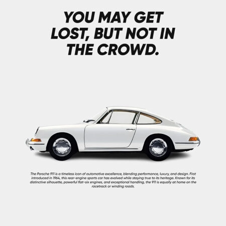 Πόστερ PORSCHE QUOTE - Οχηματα - Αυτοκίνητα Sticky 2