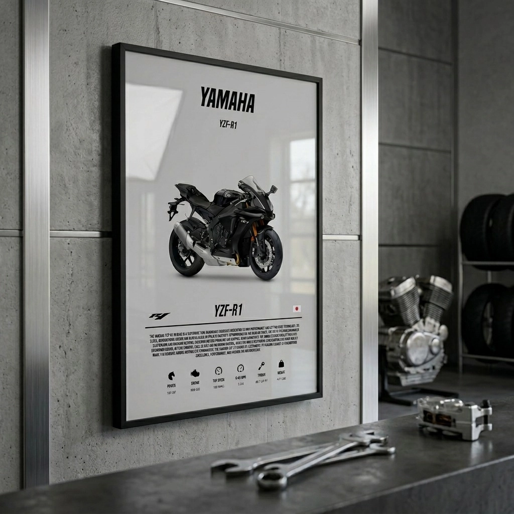 Πόστερ YAMAHA YZF-R1 IMPERIAL