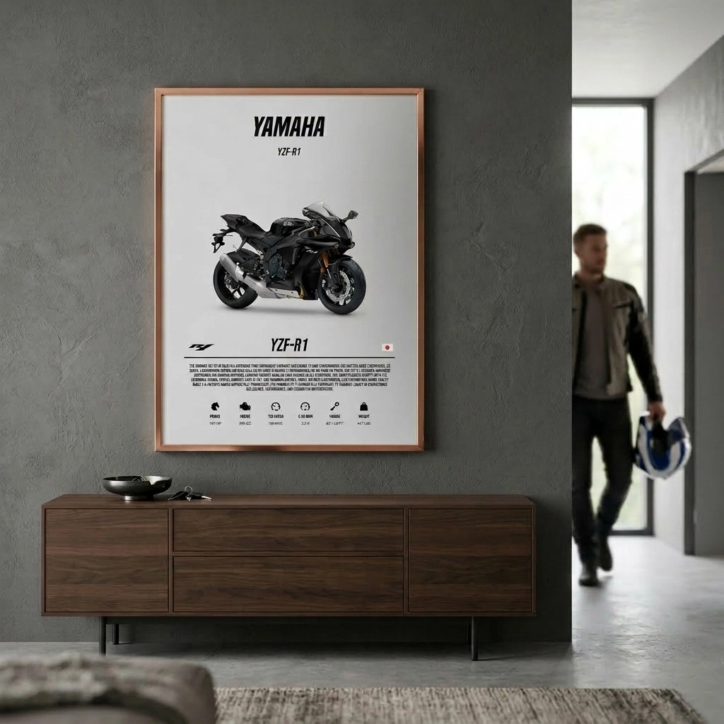 Πόστερ YAMAHA YZF-R1 IMPERIAL