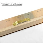 Πινακας σε καμβά ΓΕΩΡΓΙΟΣ ΙΑΚΩΒΙΔΗΣ - ΜΙΚΡΟΣ ΤΥΜΠΑΝΙΣΤΗΣ