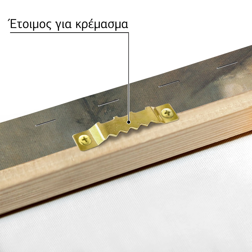 Πινακας σε καμβά ΓΕΩΡΓΙΟΣ ΙΑΚΩΒΙΔΗΣ - ΤΑ ΠΡΩΤΑ ΒΗΜΑΤΑ ΠΑΠΠΟΥΣ