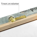 Πίνακας σε καμβά ΘΕΟΦΙΛΟΣ ΧΑΤΖΗΜΙΧΑΗΛ - ΑΘΗΝΑ ΚΑΙ ΑΡΤΕΜΙΣ