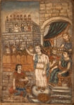 Πινακας σε καμβά ΘΕΟΦΙΛΟΣ ΧΑΤΖΗΜΙΧΑΗΛ - ΑΡΕΤΟΥΣΑ ΚΑΙ ΕΡΩΤΟΚΡΙΤΟΣ