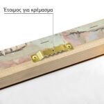 Πινακας σε καμβά ΘΕΟΦΙΛΟΣ ΧΑΤΖΗΜΙΧΑΗΛ - Η ΜΑΧΗ ΤΗΣ ΚΑΛΑΜΠΑΚΑΣ