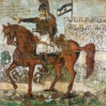 Πίνακας σε καμβά ΘΕΟΦΙΛΟΣ ΧΑΤΖΗΜΙΧΑΗΛ - ΘΕΟΔΩΡΟΣ ΚΟΛΟΚΟΤΡΩΝΗΣ