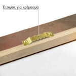 Πινακας σε καμβά ΘΕΟΦΙΛΟΣ ΧΑΤΖΗΜΙΧΑΗΛ - ΜΑΡΚΟΣ ΜΠΟΤΣΑΡΗΣ