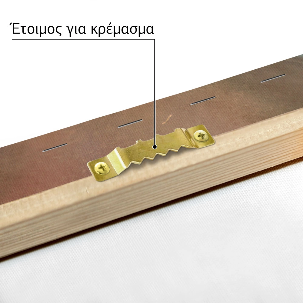 Πινακας σε καμβά ΘΕΟΦΙΛΟΣ ΧΑΤΖΗΜΙΧΑΗΛ - ΜΑΡΚΟΣ ΜΠΟΤΣΑΡΗΣ