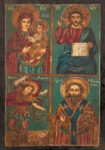 Πινακας σε καμβά ΘΕΟΦΙΛΟΣ ΧΑΤΖΗΜΙΧΑΗΛ - ΠΑΝΑΓΙΑ ΚΑΙ ΑΓΙΟΙ