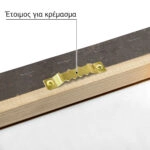 Πινακας σε καμβά ΘΕΟΦΙΛΟΣ ΧΑΤΖΗΜΙΧΑΗΛ - ΠΑΝΑΓΙΑ ΚΑΙ ΑΓΙΟΙ