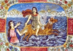 Πινακας σε καμβά ΘΕΟΦΙΛΟΣ ΧΑΤΖΗΜΙΧΑΗΛ - ΦΡΙΞΟΣ ΚΑΙ ΕΛΛΗ