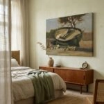 Πινακας σε καμβά ΙΩΑΝΝΗΣ ΑΛΤΑΜΟΥΡΑΣ - ΒΑΡΚΑ ΤΡΑΒΗΓΜΕΝΗ ΣΤΗΝ ΠΑΡΑΛΙΑ