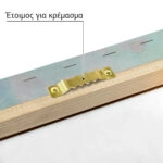 Πινακας σε καμβά ΚΩΝΣΤΑΝΤΙΝΟΣ ΜΑΛΕΑΣ - ΠΑΡΑΛΙΑ